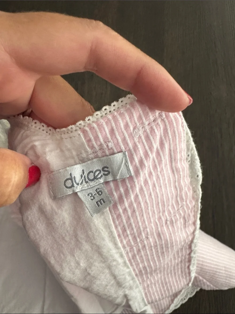 Pink Lace-Trim Diaper Cover Set with White Eyelet Bloomers